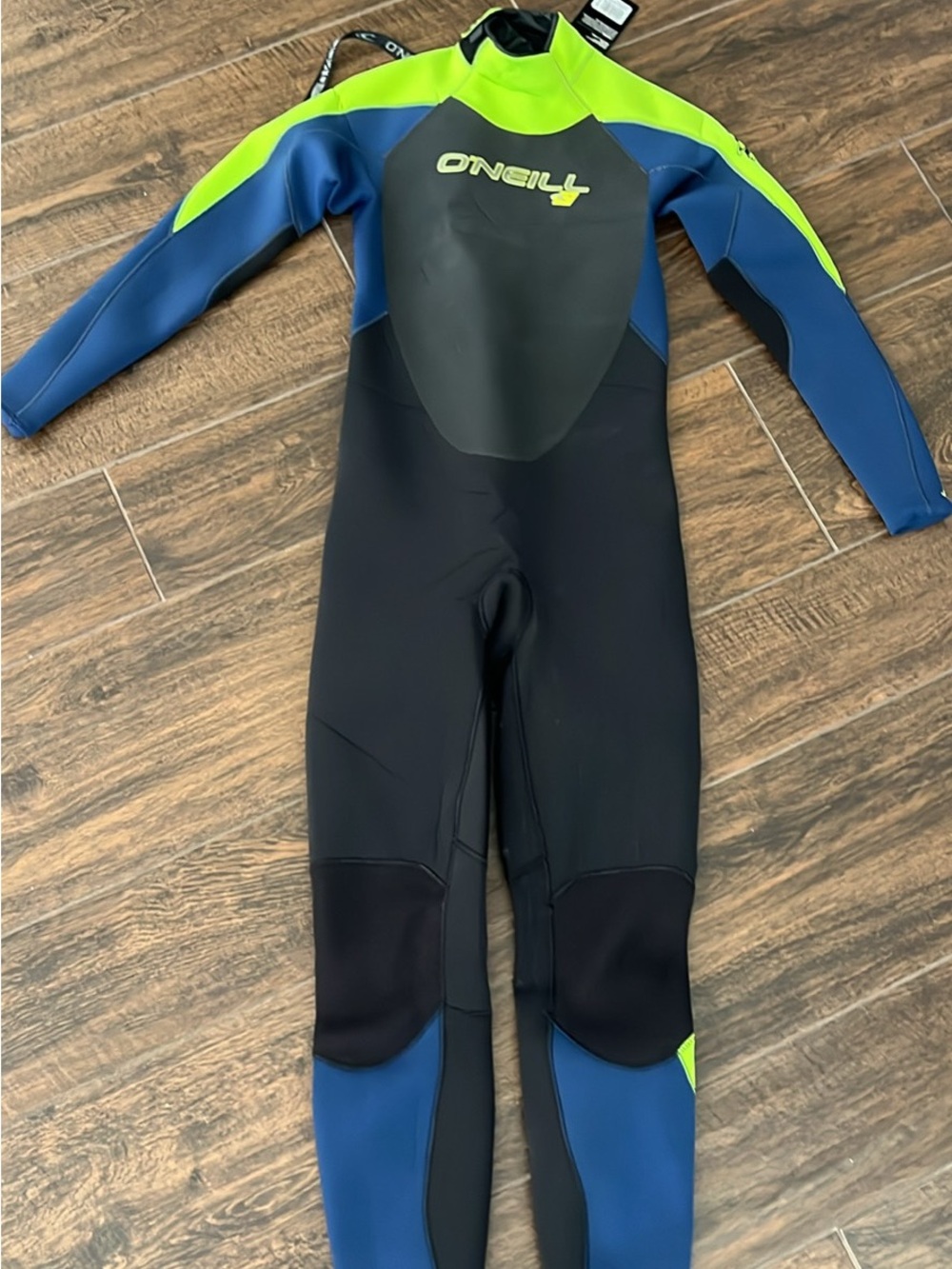 YOUTH O'NEILL EPIC 3/2MM BACK ZIP FULL WETSUIT SIZE 16 NEW WITH TAGS